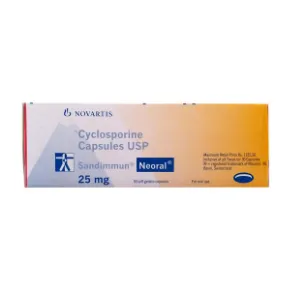 Cyclosporine 25 Mg Capsules