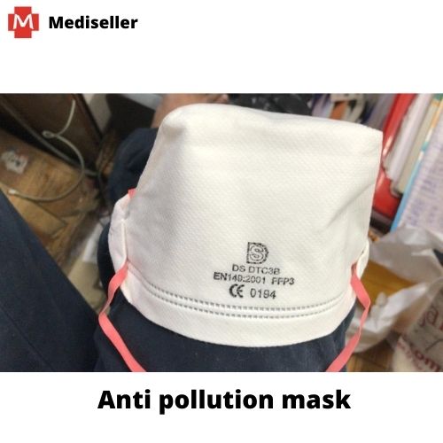 Anti-pollution mask (white face mask)