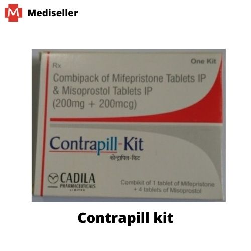 Mifepristone kit | Contrapill 200mg/ 200mcg kit