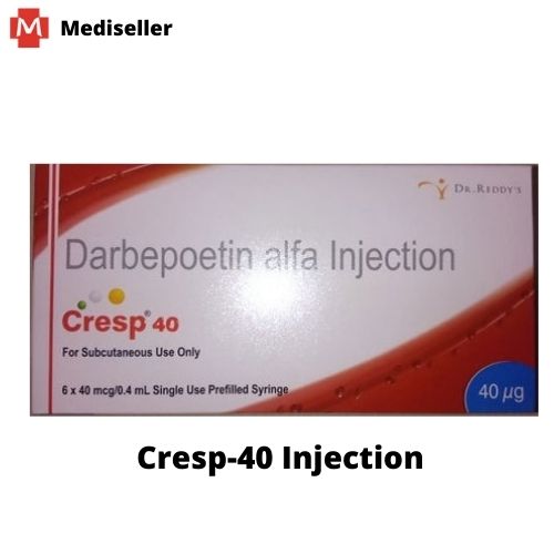 Cresp 40 Injection (Darbepoetin alfa 40mcg)