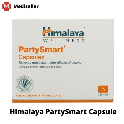 Himalaya PartySmart (5 Capsules) Relieves unpleasant after-effects