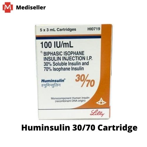 Huminsulin 30/70 100IU/ml - Insulin Isophane/NPH (70%) + Human Insulin/Soluble Insulin (30%)