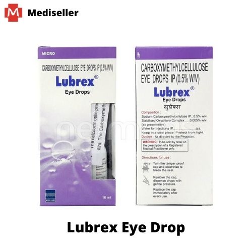 Lubrex (Carboxymethylcellulose 0.5% w/v) Eye Drop